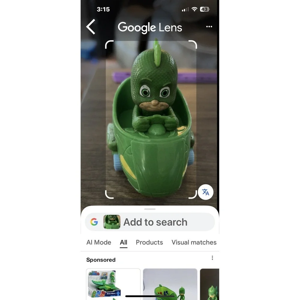 PJ Masks Hello Mobile Vehicle & Figure Set Green